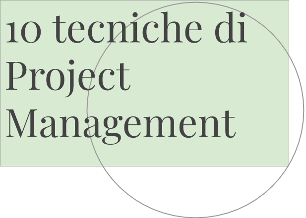 tecniche di project management